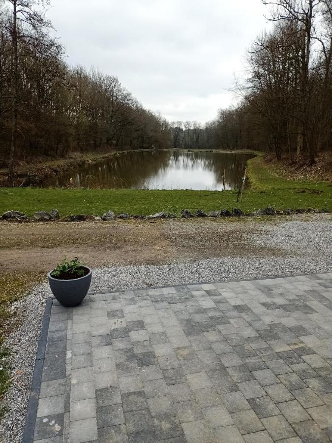 Deux Etangs Poissonneux Au Milieu Des Bois Avec Gite Moderne, La Halte Des Deux Lacs Rosée Dış mekan fotoğraf