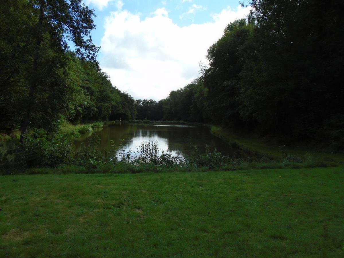 Deux Etangs Poissonneux Au Milieu Des Bois Avec Gite Moderne, La Halte Des Deux Lacs Rosée Dış mekan fotoğraf
